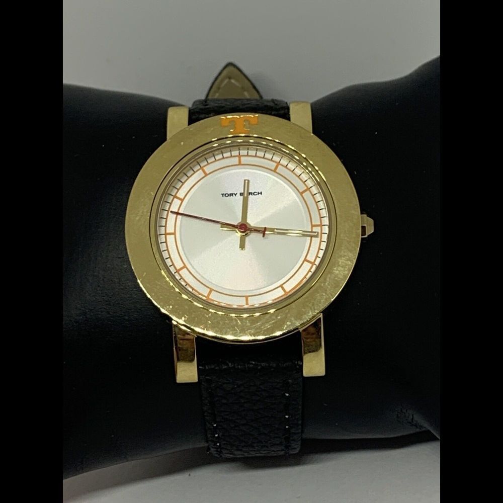 Tory Burch TBW6000 Women's Leather Analog Dial Quartz Watch W/ Custom Band BP579